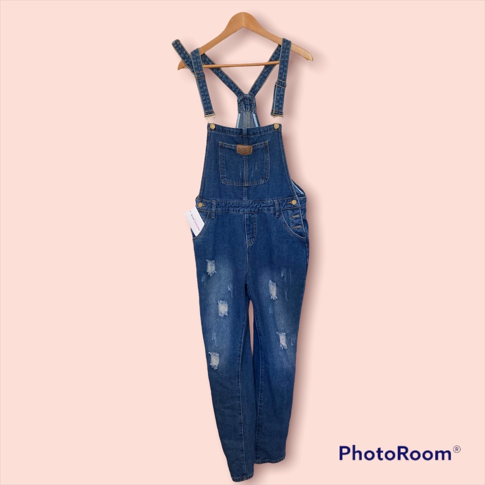 Denim Overalls
